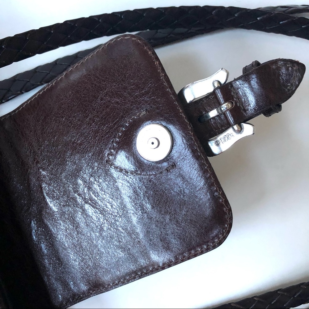 Brighton Structured Tote Embossed & Smooth Leather - Picture 10 of 13